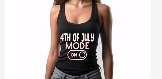 Adult 4th of July Tank